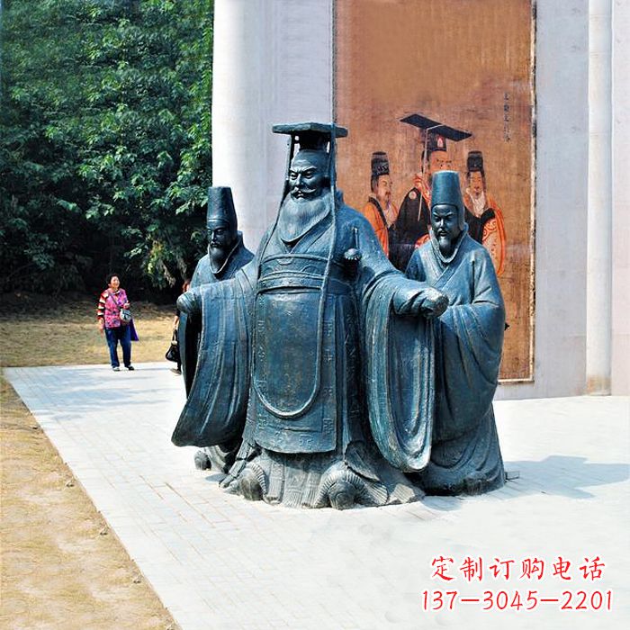 上海隋文帝杨坚景观雕塑