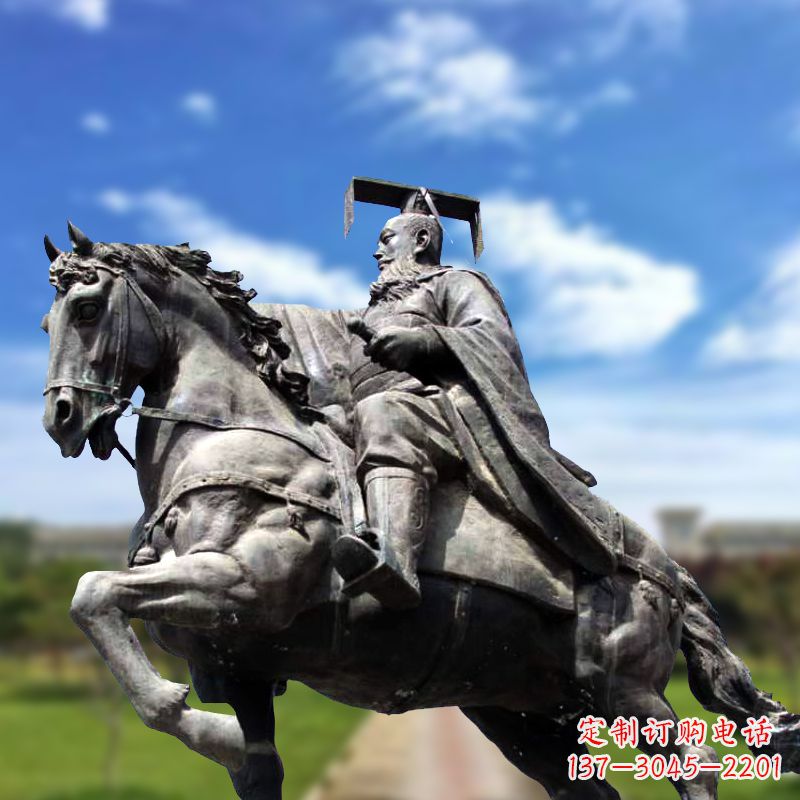 上海隋文帝骑马雕塑
