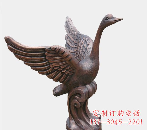 上海天鹅锻铜雕塑