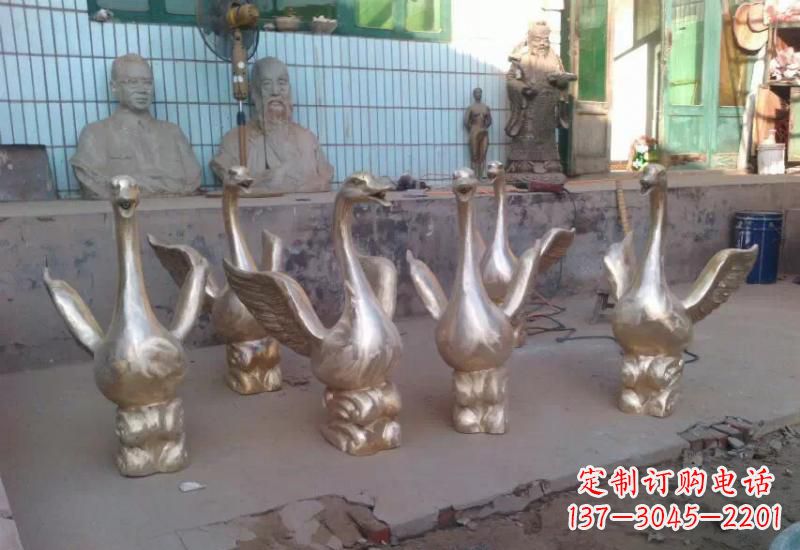 上海天鹅喷泉雕塑
