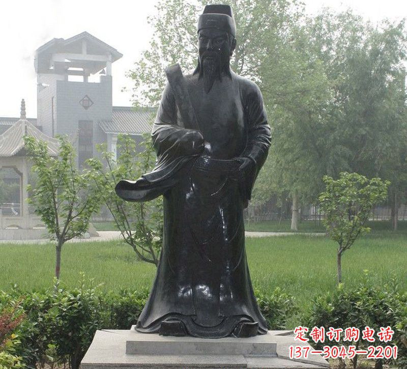 上海铜雕八仙曹国舅