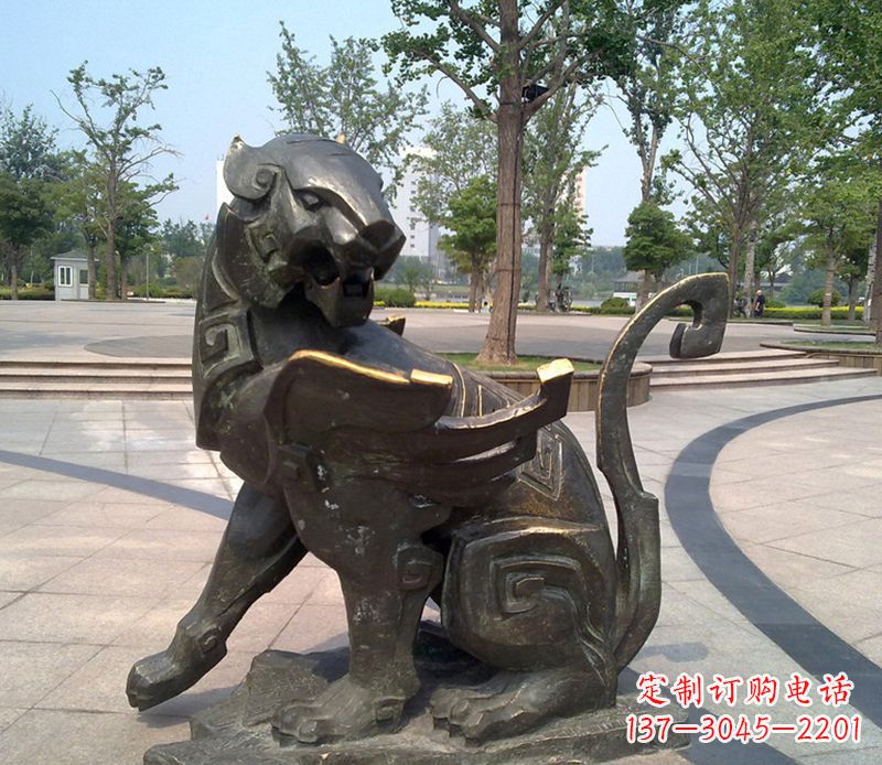 上海铜雕抽象十二生肖