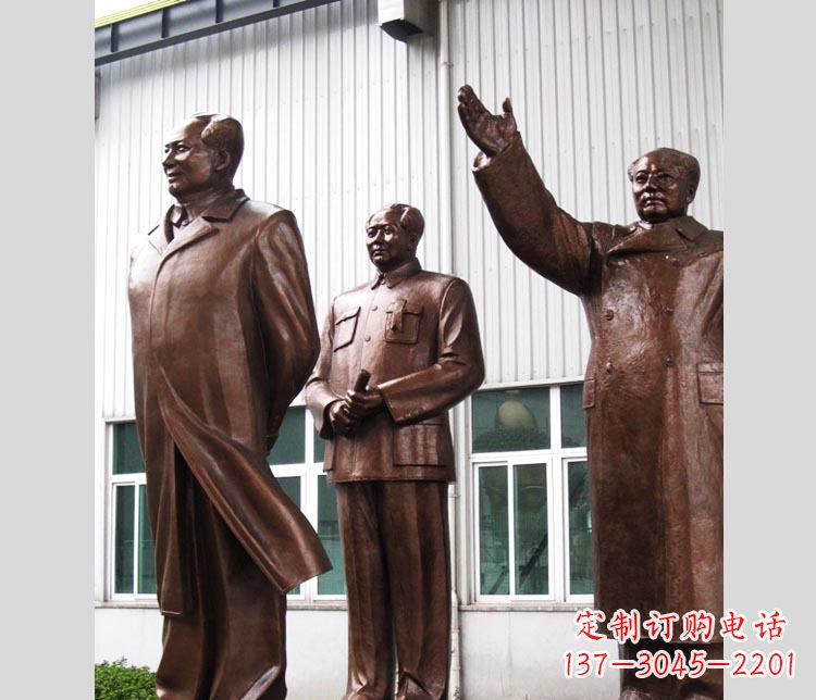 上海铜雕东方伟人雕塑