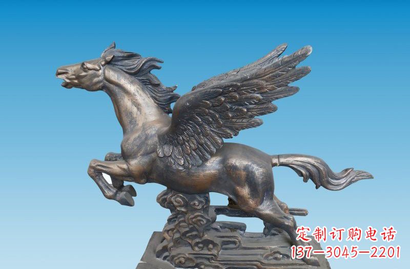上海铜雕飞马222