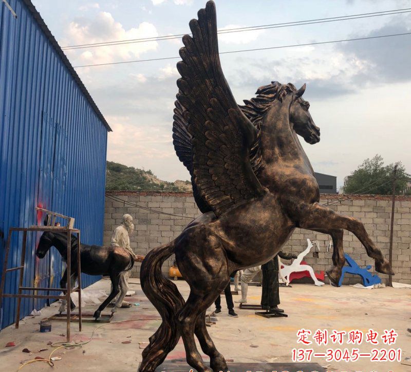 上海铜雕飞马雕塑