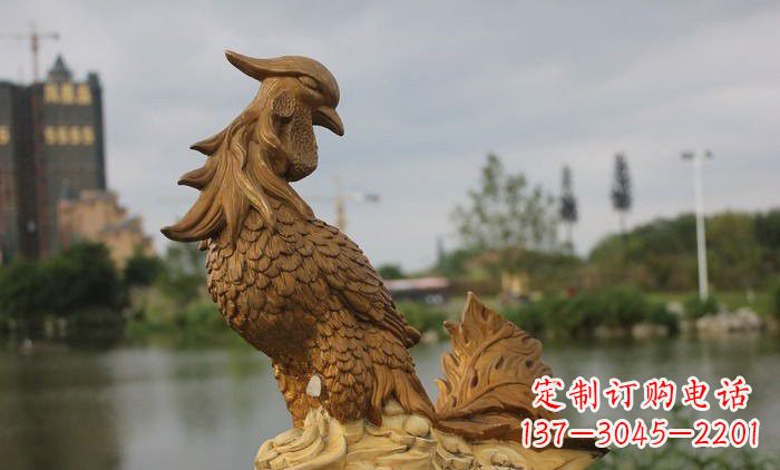 上海铜雕凤凰古代神兽雕塑