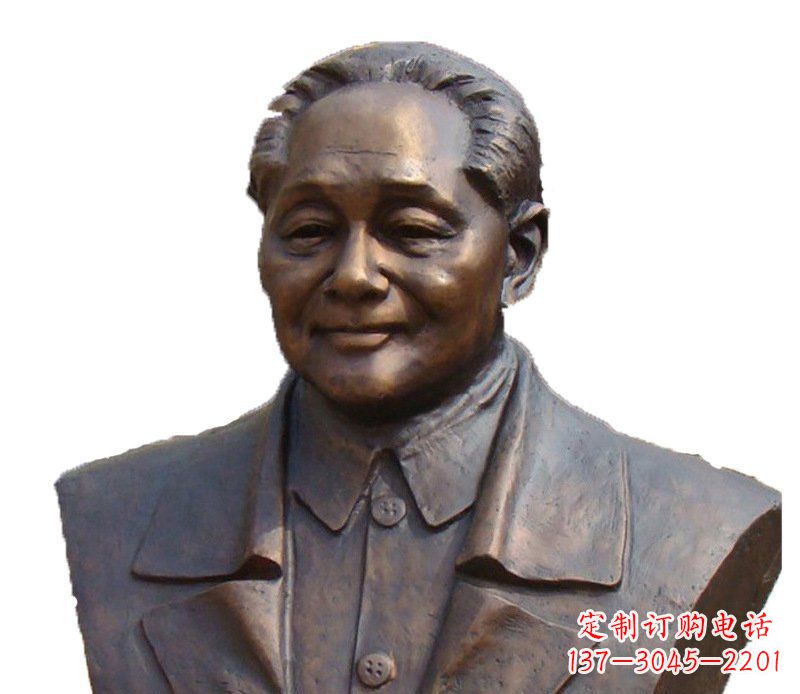 上海铜雕广场纪念伟人邓小平雕塑