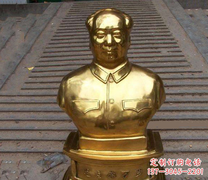 上海铜雕广场伟人雕塑摆件