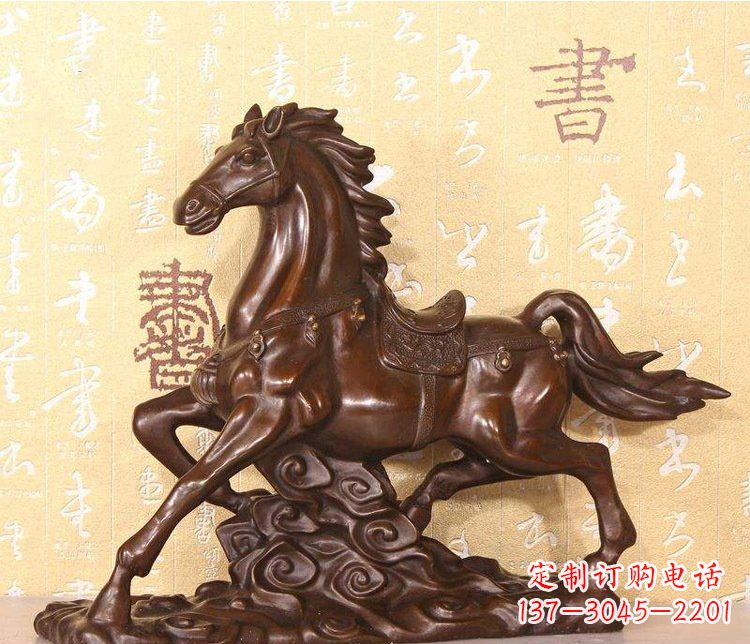 上海铜雕户外园林动物马雕塑