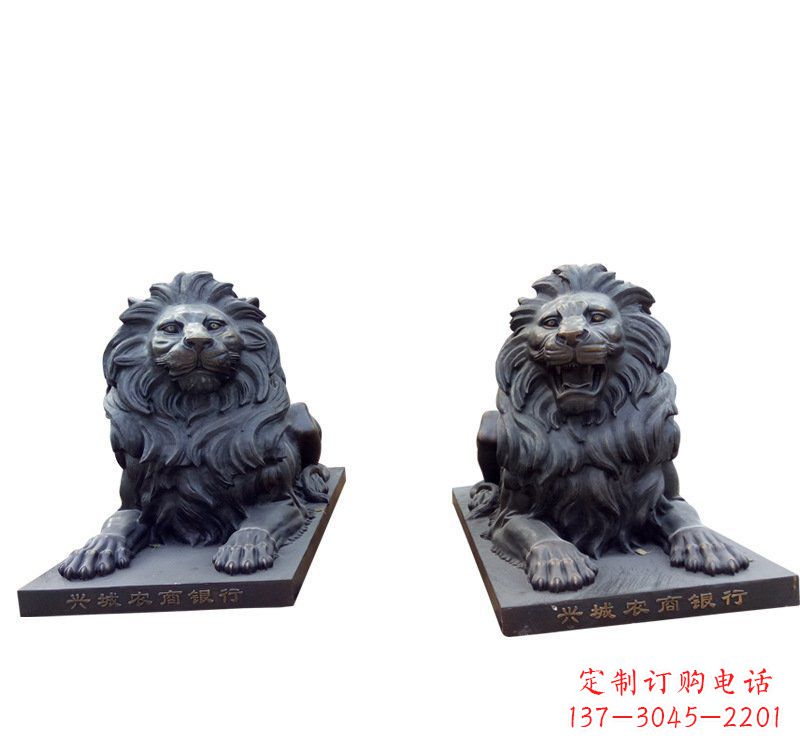 上海铜雕汇丰狮子 (2)