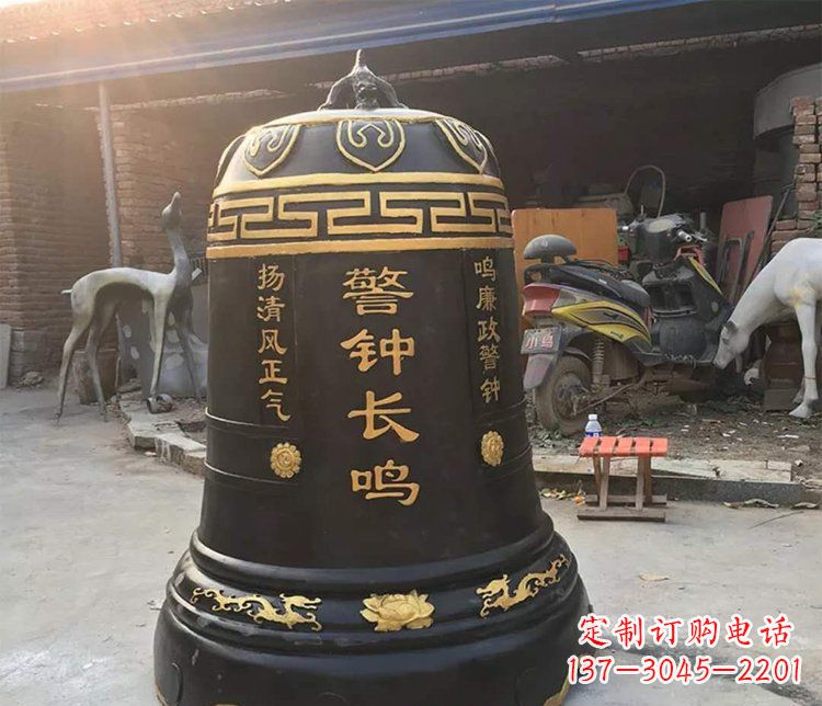 上海铜雕警钟长鸣寺庙雕塑