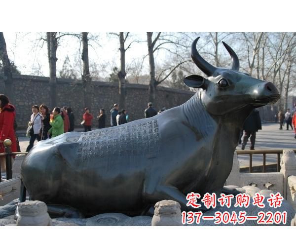 上海铜雕孺子牛