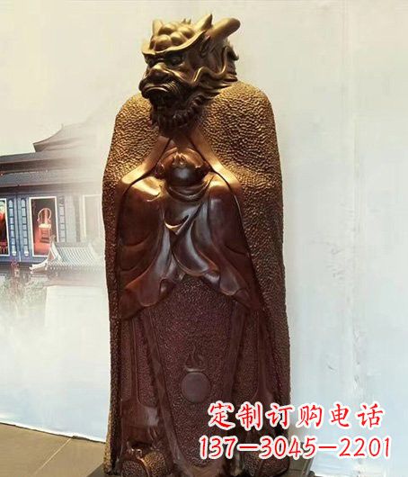 上海铜雕兽首人身十二生肖