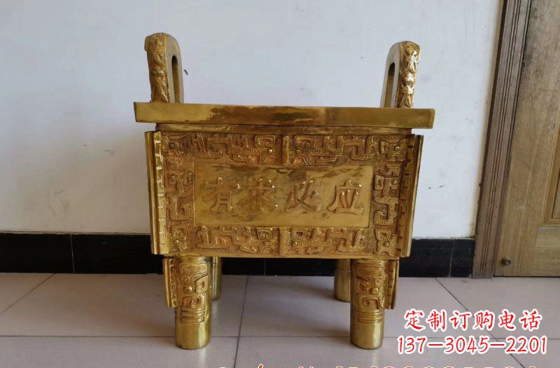上海铜雕香炉雕塑