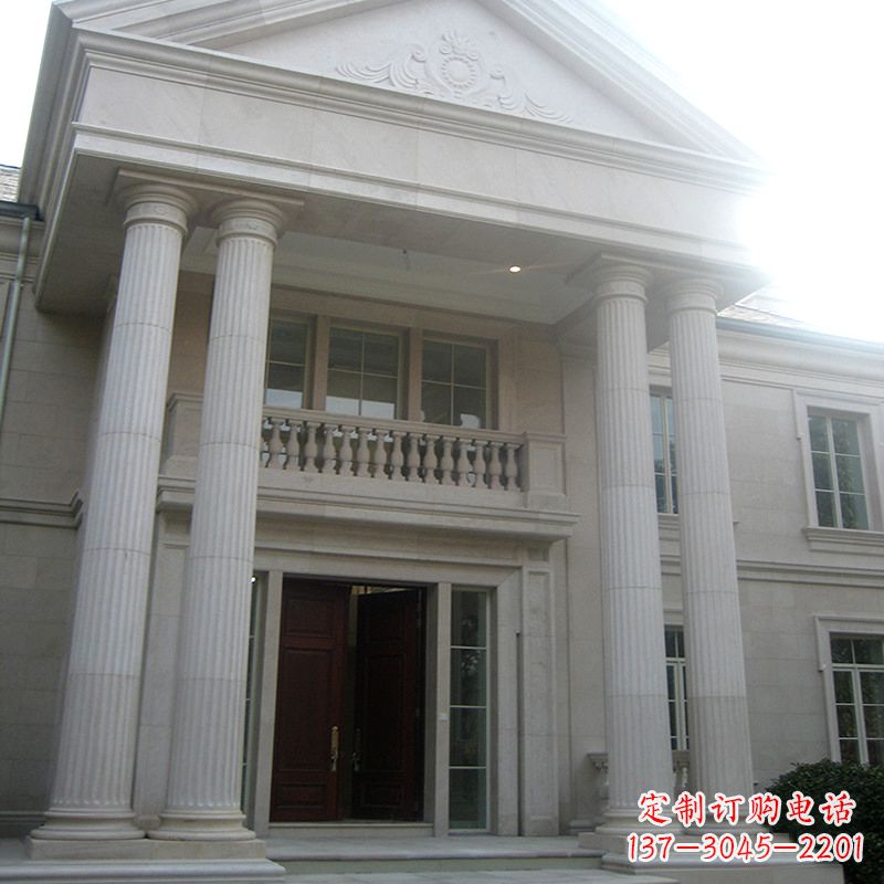 上海外墙罗马柱石雕