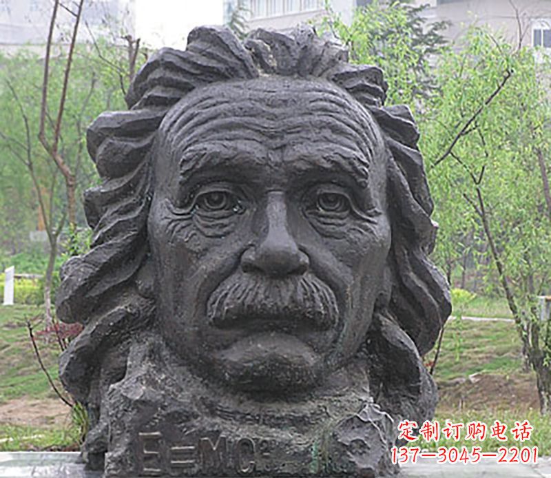 上海伟人名人头像铜雕