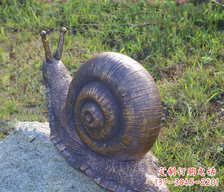 上海蜗牛铜雕