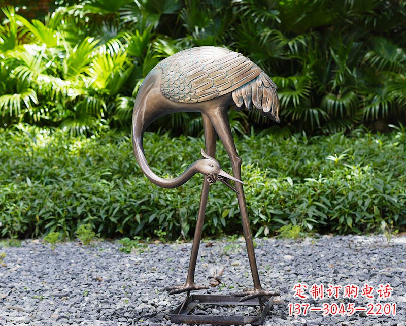 上海仙鹤雕塑喷泉