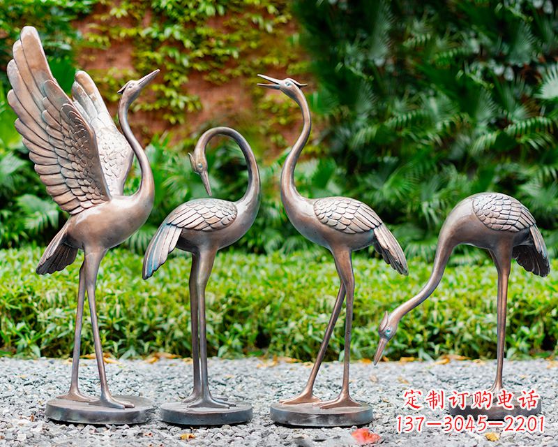 上海仙鹤雕像