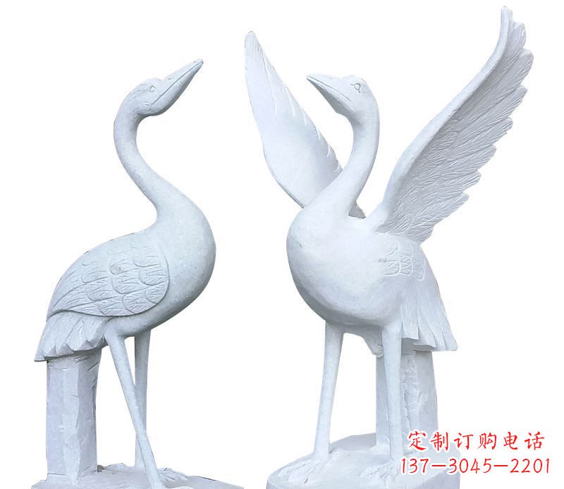 上海仙鹤公园动物石雕