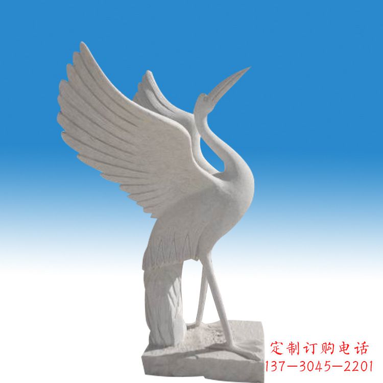 上海仙鹤砂岩雕塑