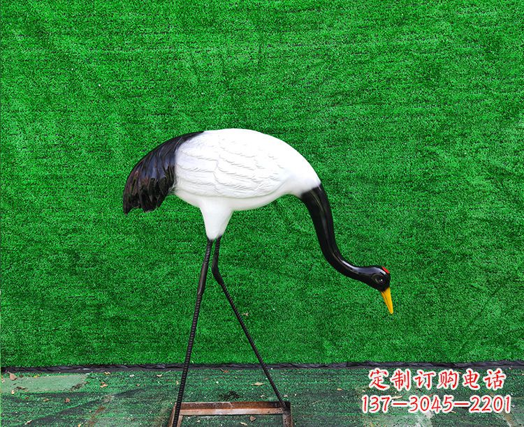 上海仙鹤头雕塑