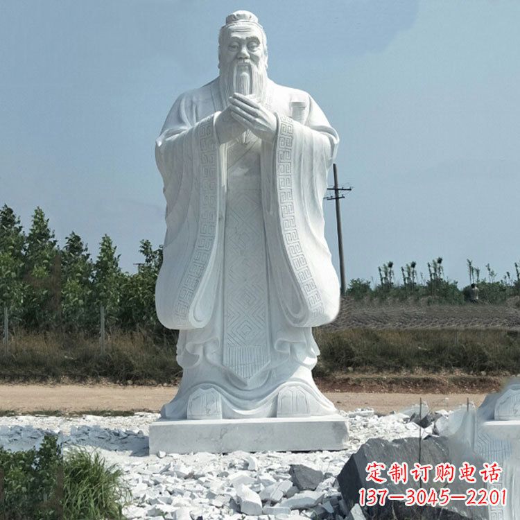 上海校园孔子人物雕像