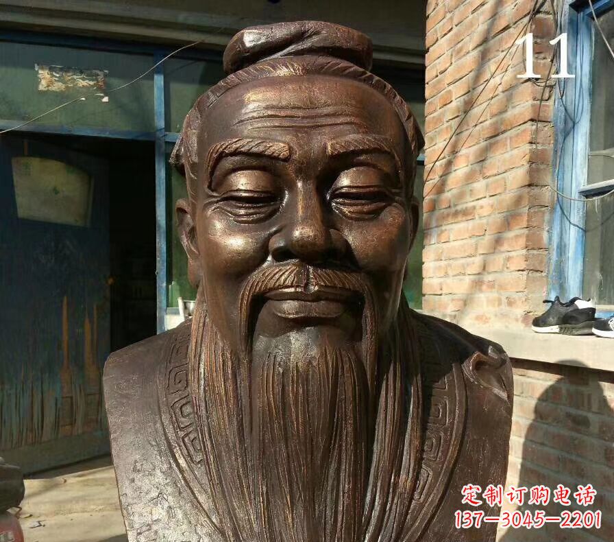 上海校园名人铜雕 人物雕塑