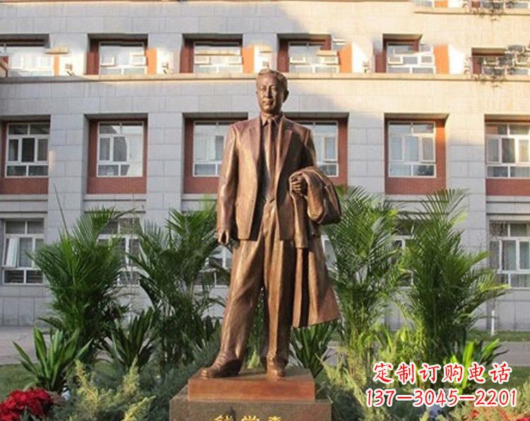 上海校园钱学森铜雕