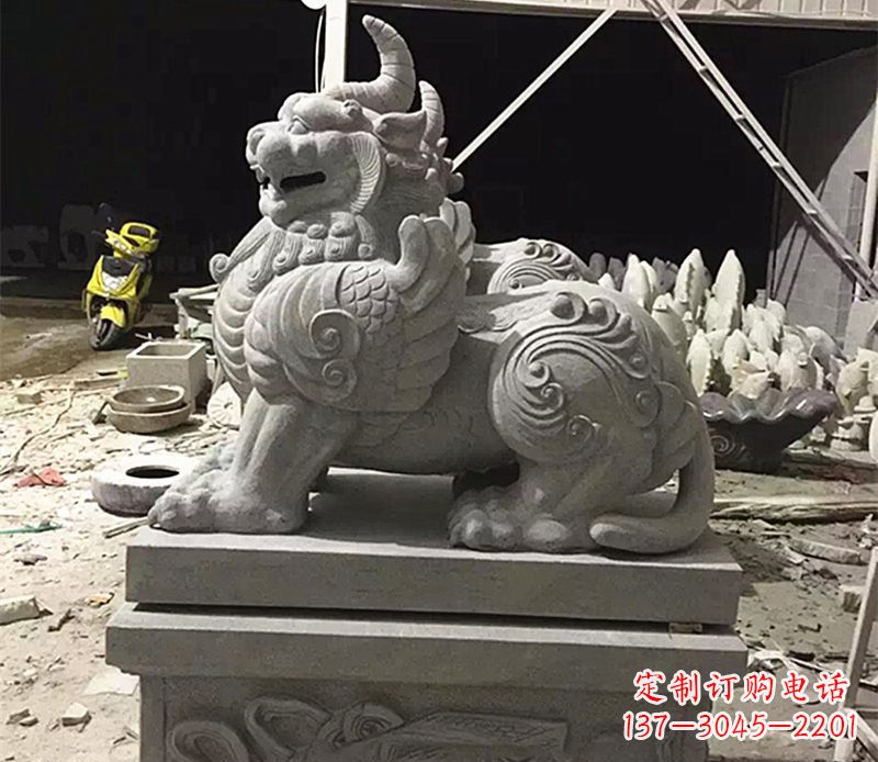 上海獬豸法院门口石雕