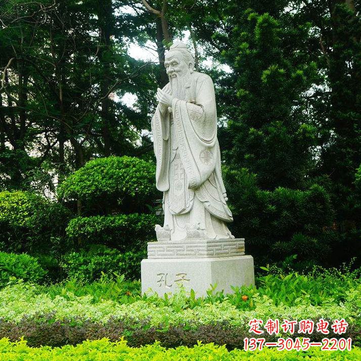 上海学校名人铜像雕塑 孔子铜像雕塑