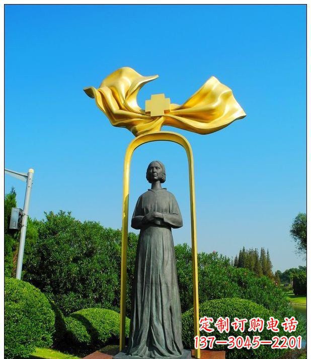 上海医院南丁格尔名人铜雕