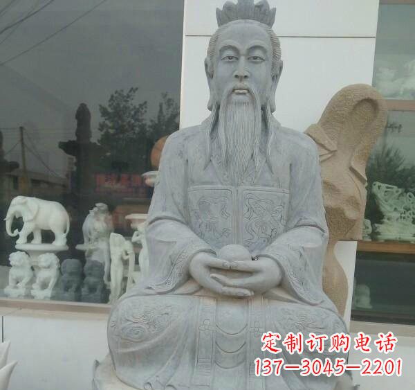 上海元始天尊神像石雕