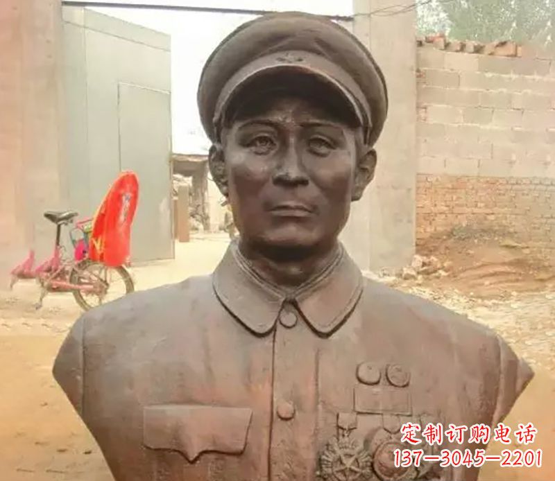 上海元帅名人胸像铜雕