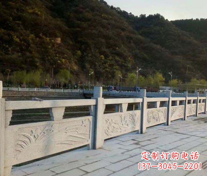 上海园林景观大理石浮雕栏板