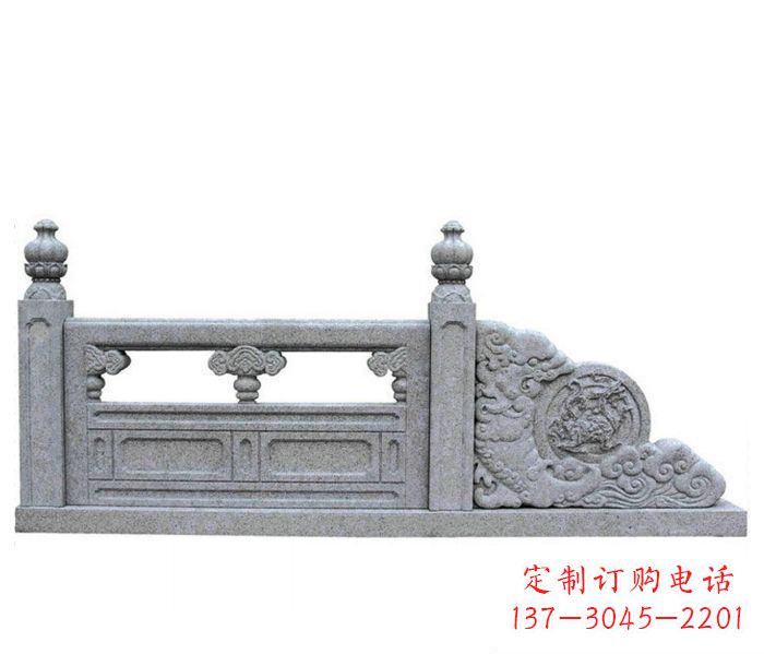 上海园林景观大理石栏板雕塑 (2)