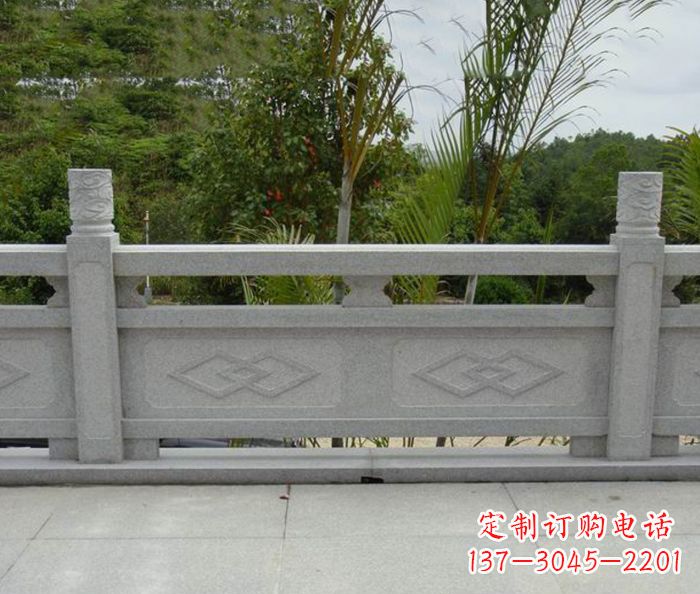 上海园林景观大理石栏板雕塑 (3)