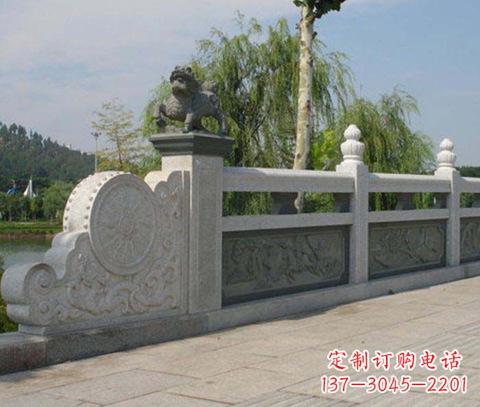 上海园林景观大理石栏板雕塑