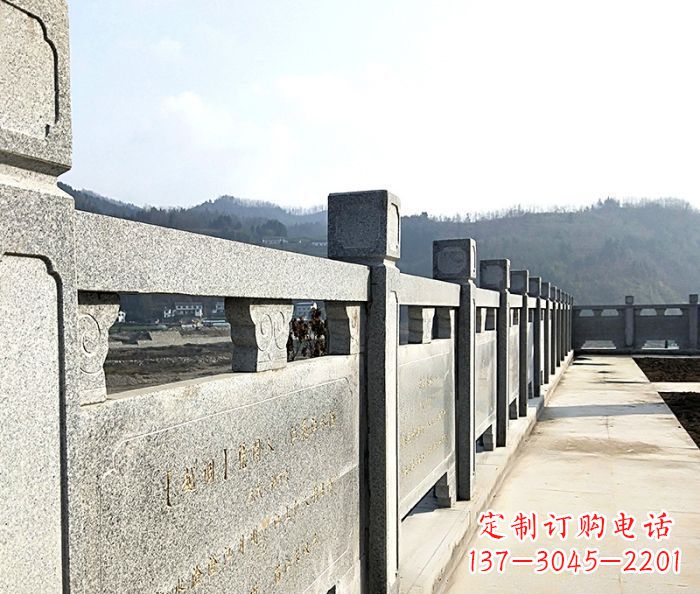 上海园林景观大理石栏板石雕 (14)