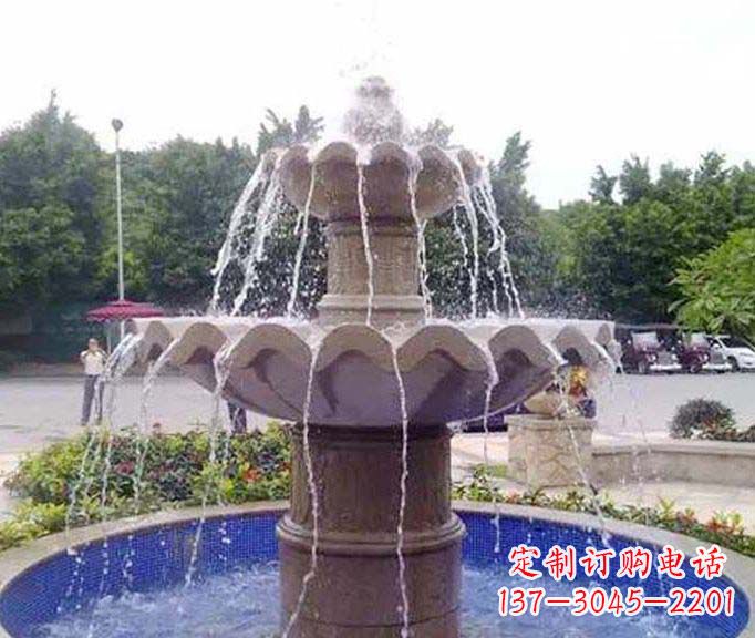 上海园林景观大理石喷泉石雕