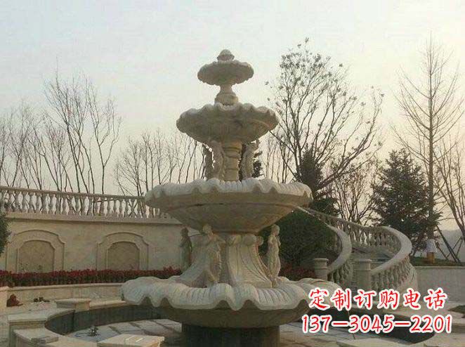 上海园林景观大型喷泉石雕 (2)