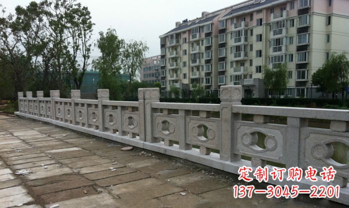 上海园林景观真山桥石雕栏板 (3)