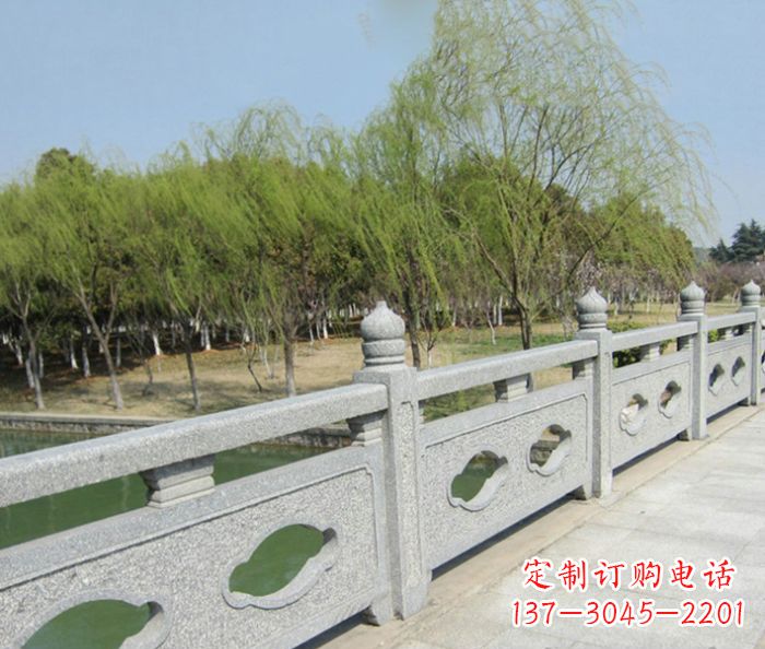 上海园林景观真山桥石雕栏板
