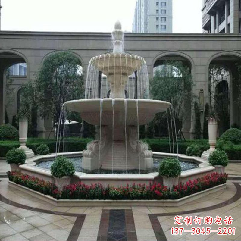 上海园林石雕喷泉雕塑