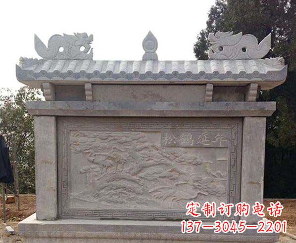 上海园林石影壁景观石雕
