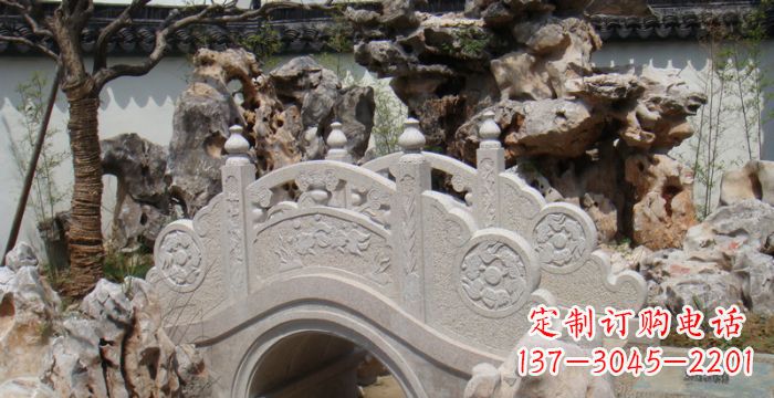 上海园林小型石拱桥
