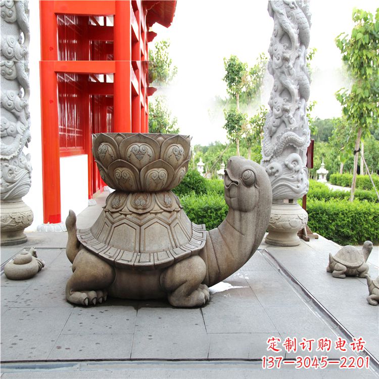 上海长寿龟乌龟石雕