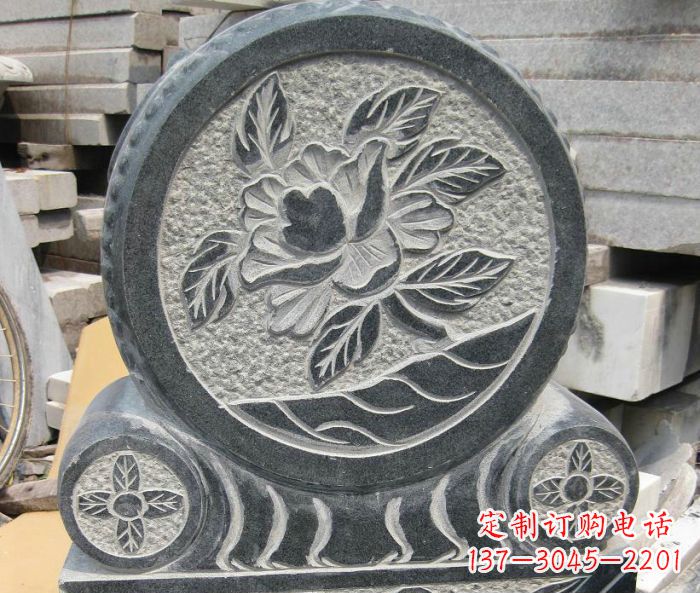 上海招财抱鼓石仿古石门墩