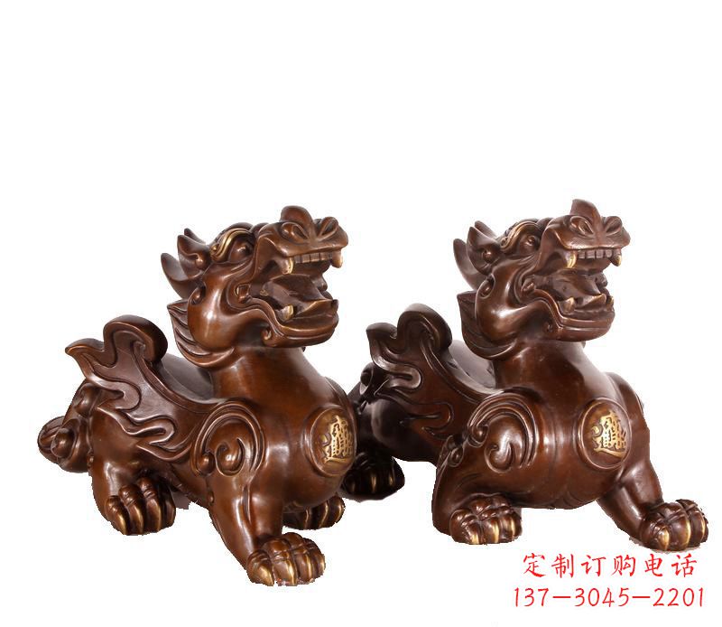 上海招财进宝貔貅铜雕
