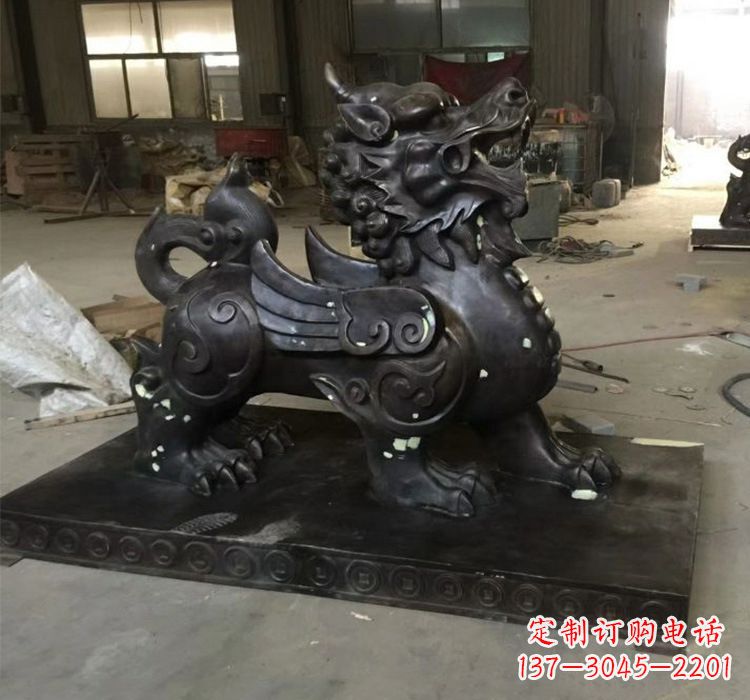 上海招财貔貅铜雕